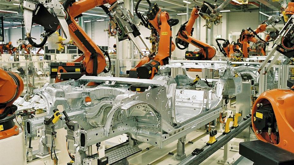 A BMW manufacturing plant in Leipzig, Germany. Photo: BMW CC BY-SA 2.0 de
