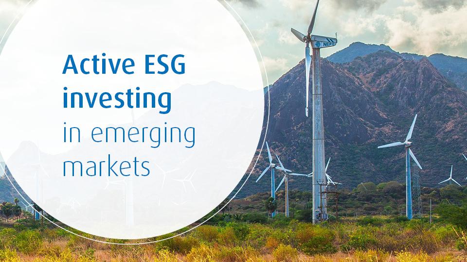 BMO GAM: Active ESG investing in emerging markets