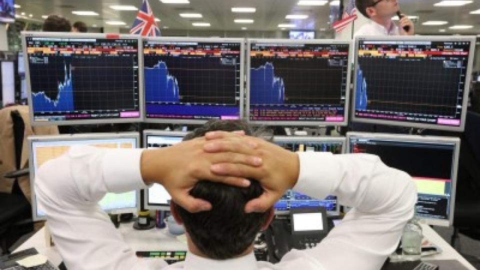 Trading floor image