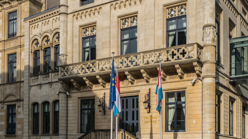 Luxembourg's parliament is the 60-seat Chambres de Deputees. Photo: Wikimedia CC-BY-2.0.