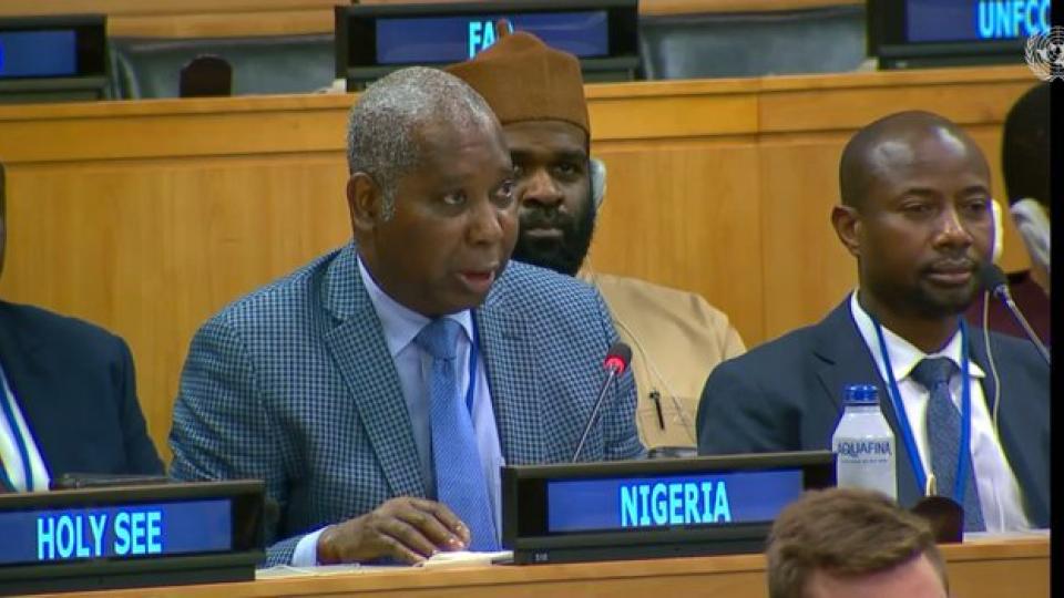 Nigeria presents tax convention resolution