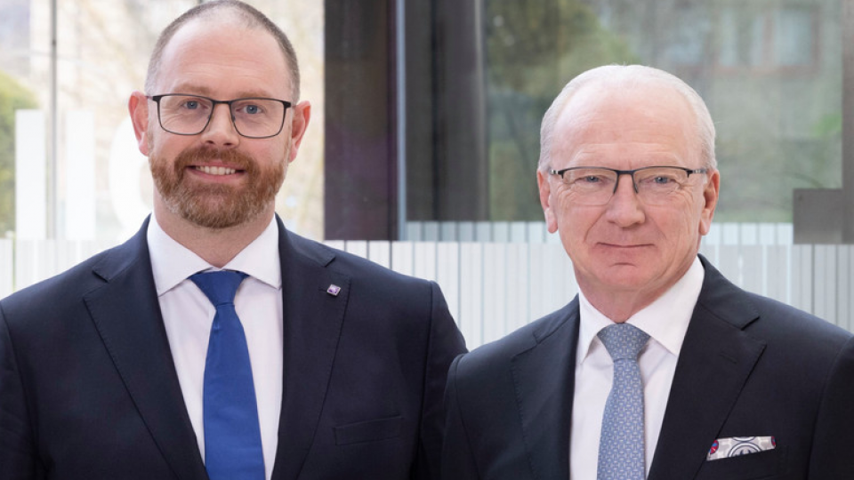 Jeffrey Dentzer (lef) and Marcel Leyers. Photo: BIL.