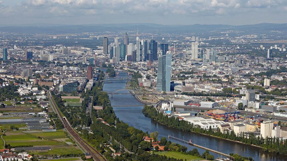 Frankfurt. Photo by the European Central Bank via Flickr CC-BY-2.0.