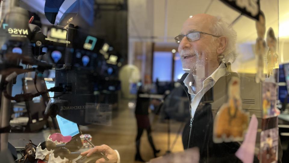 Peter Tuchman, the self-proclaimed 'Einstein of Wall Street'. Photo: IO.