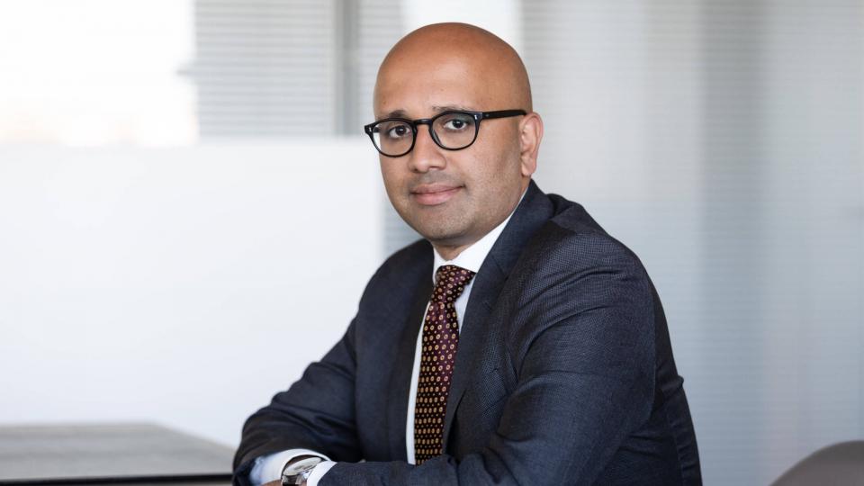 Reji Vettasseri, lead portfolio manager at Decalia. Photo: Decalia.