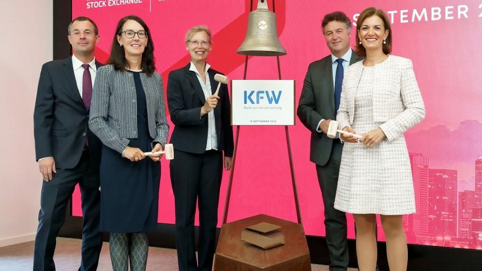 LuxSE marks KfW’s EUR 50 bn green bond milestone