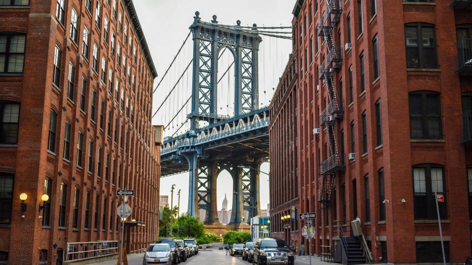 Brooklyn Bridge in New York. Photo via Unsplash.