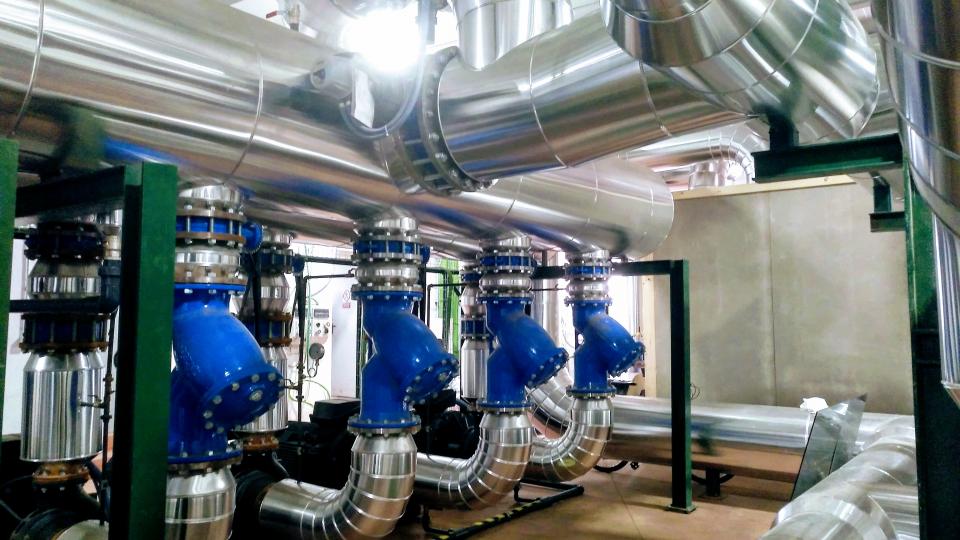 Thermal heating pipelines in Cuenca, Spain. Photo: Rebi. Marguerite closes heating network investment in Spain