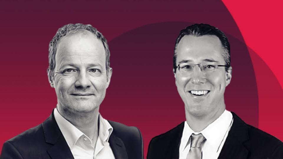 Tom Loonen and Jan Saalfrank of Pinsent Masons. Image: IO.