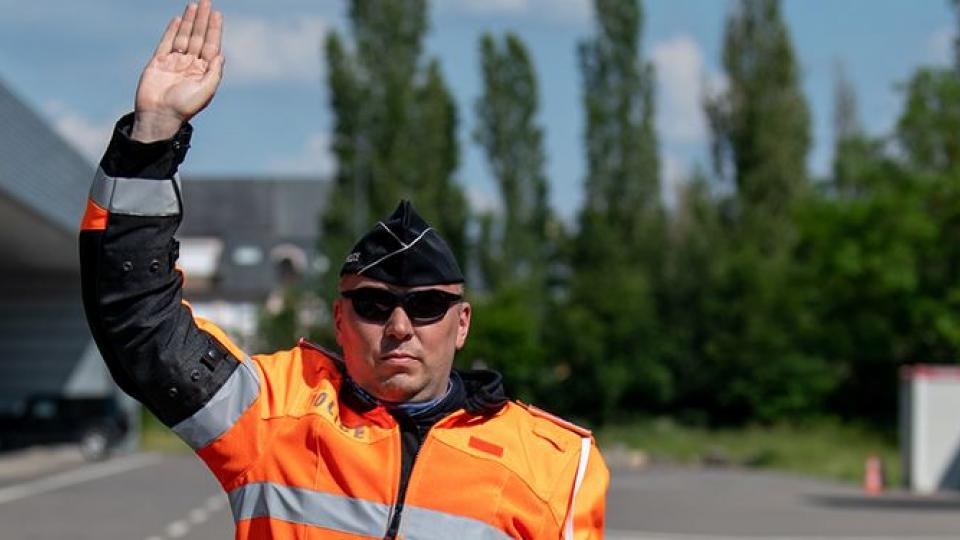 Luxembourg police. Photo: PoliceLux.