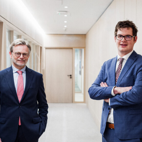 MARC MEYERS AND SEBASTIAAN HOOGHIEMSTRA of Loyens Loeff Luxembourg. Photo: Luxembourg for Finance.